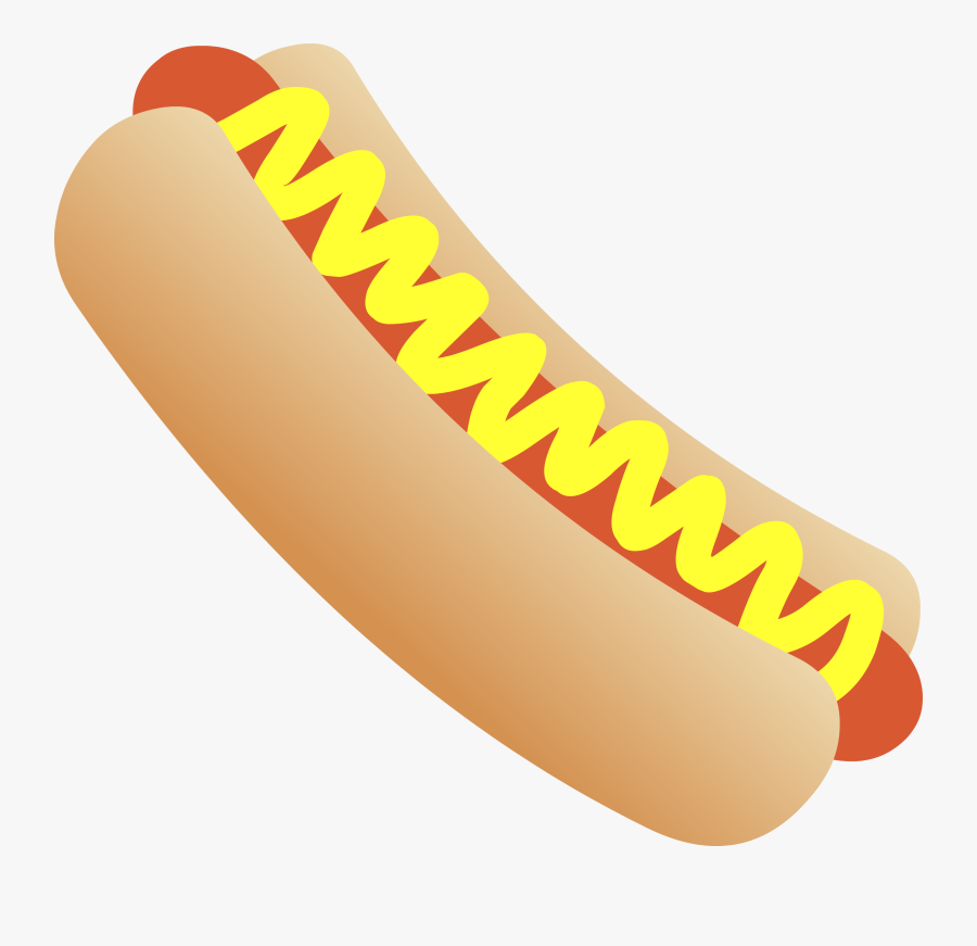 Hot Dog Hotdog Vector Clipart - 4th Of July Food Clipart, Transparent Clipart