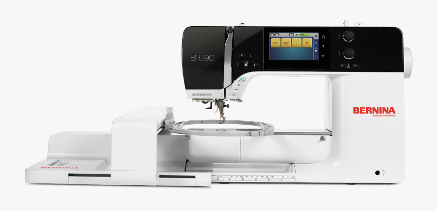 Quilting Clipart Sewing Group - Bernina 590 Sewing Machine, Transparent Clipart