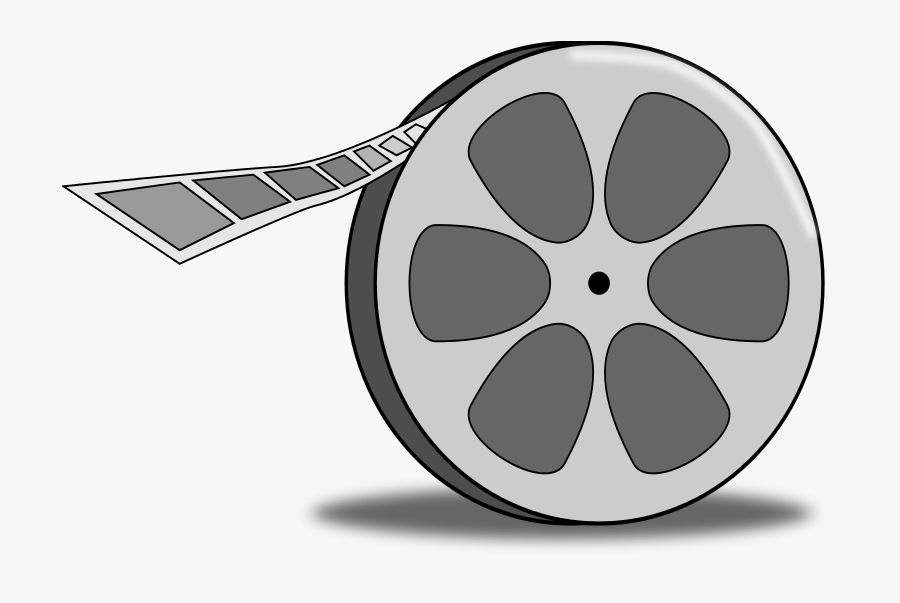 Free Cartoon Film Reel Clip Art - Film Roll Png, Transparent Clipart