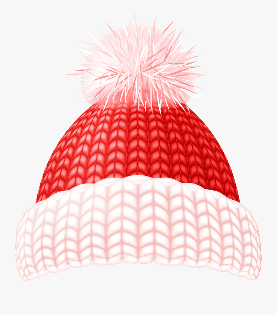 Red Winter Hat Clip Art Image - Winter Hat Clipart Png, Transparent Clipart