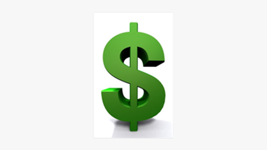 Green Dollar Sign Clip Art, Transparent Clipart