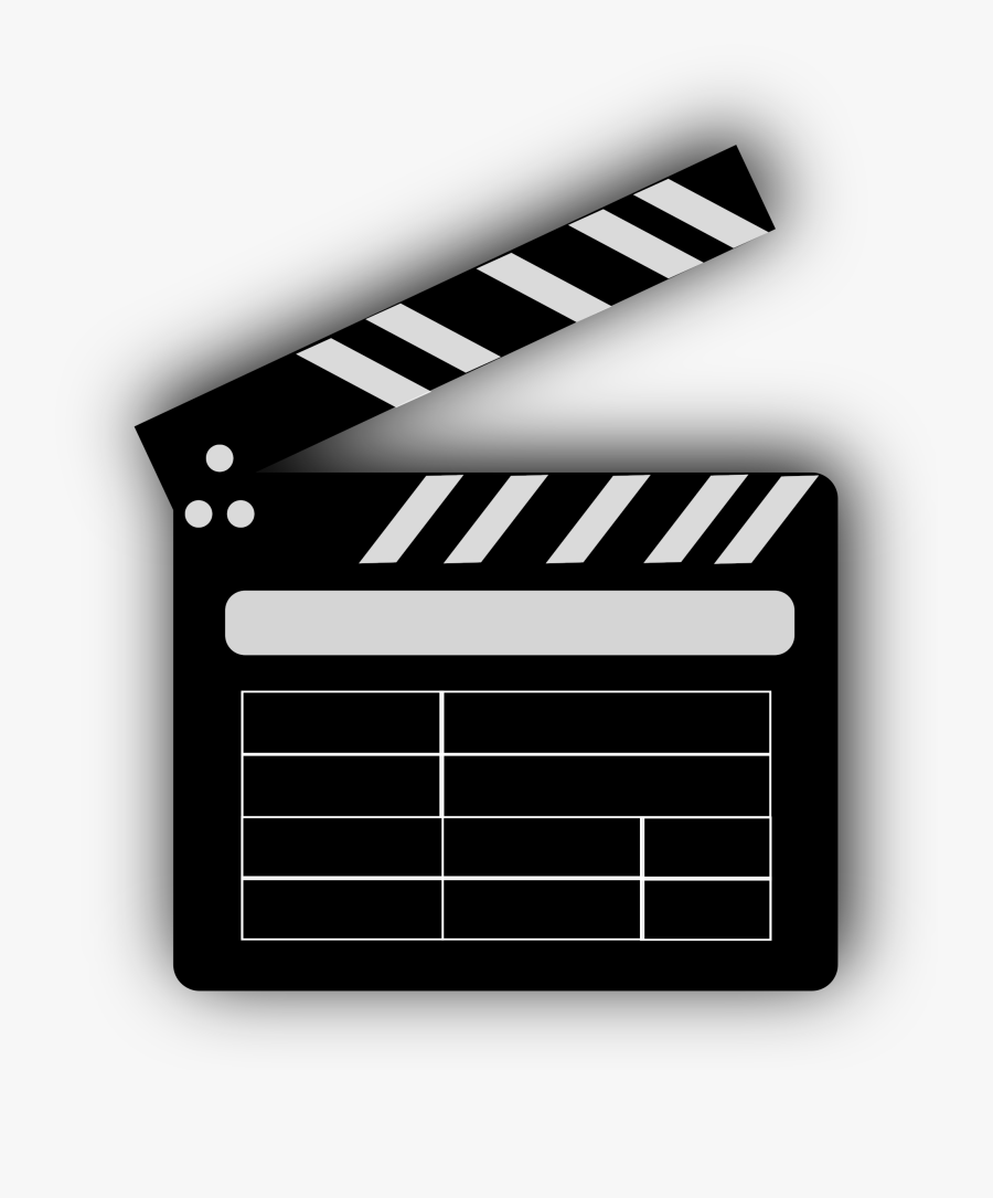 Clipart - Movie Cut Board Gif, Transparent Clipart