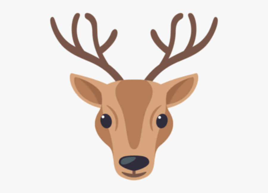 Deer Emoji Png, Transparent Clipart