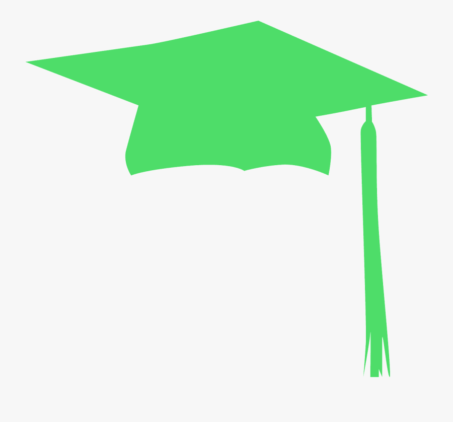 Graduation Cap Silhouette Clipart, Transparent Clipart