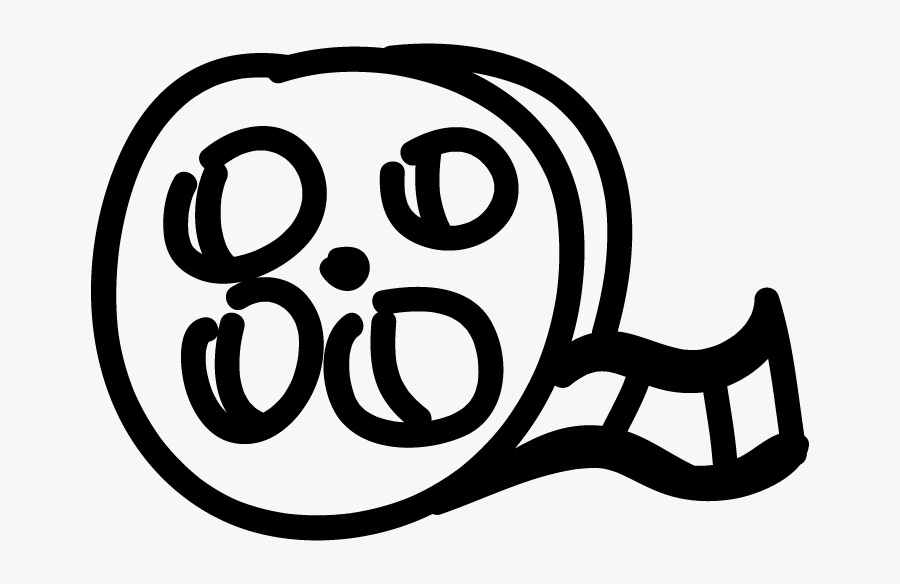 Transparent Movie Film Clipart - Film Roll Png, Transparent Clipart