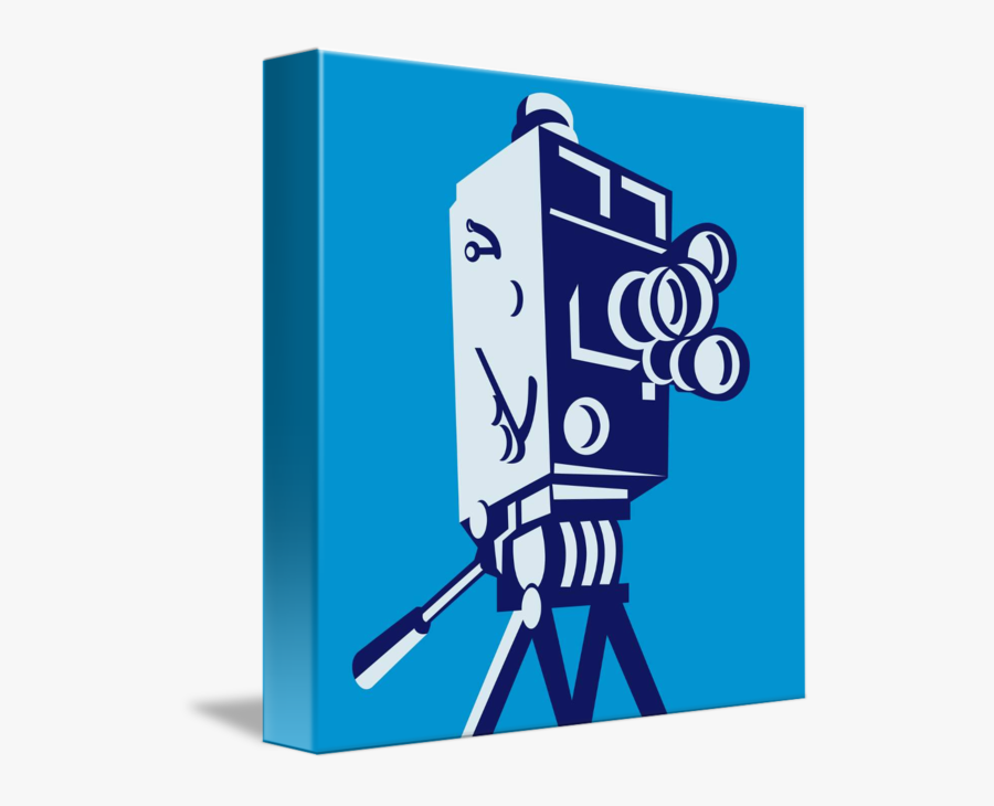 Transparent Movie Film Clipart - Movie Camera, Transparent Clipart