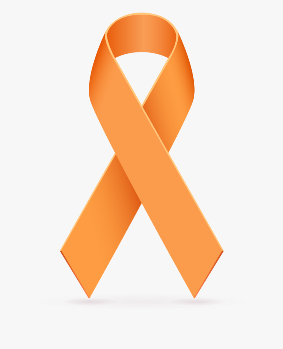 Majestic Orange Cancer Ribbon Clip Art Clipart Awareness - Self Harm Awareness Day 2019, Transparent Clipart