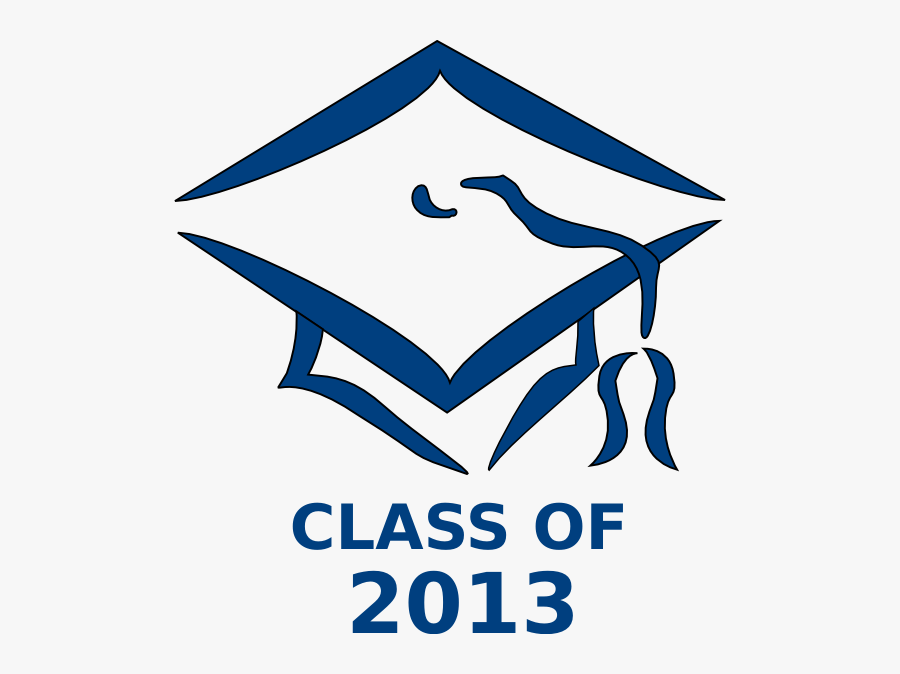 Class Of 2013 Graduation Cap Clip Art - Graduation Class Of 2013, Transparent Clipart