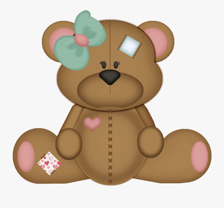 Pin By Marina ♥♥♥ On Ursinhos Iv - Desenho Ursinho Png, Transparent Clipart