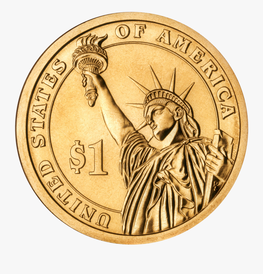 Hd Png Transparent Images - Dollar Gold Coin Png, Transparent Clipart