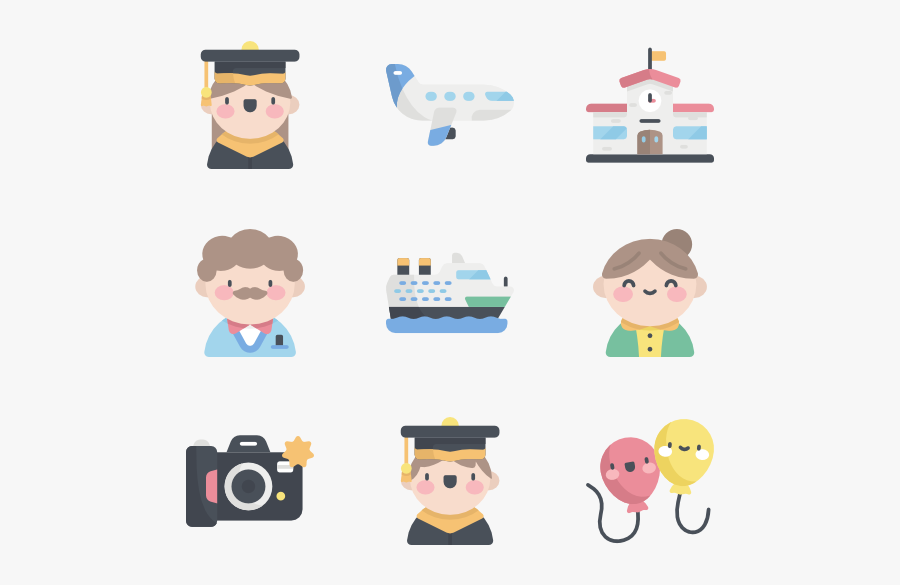 Graduation, Transparent Clipart