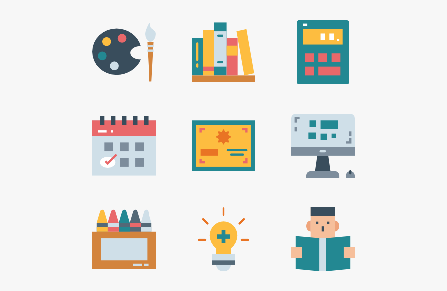 Education - Education Vector Icons Png, Transparent Clipart