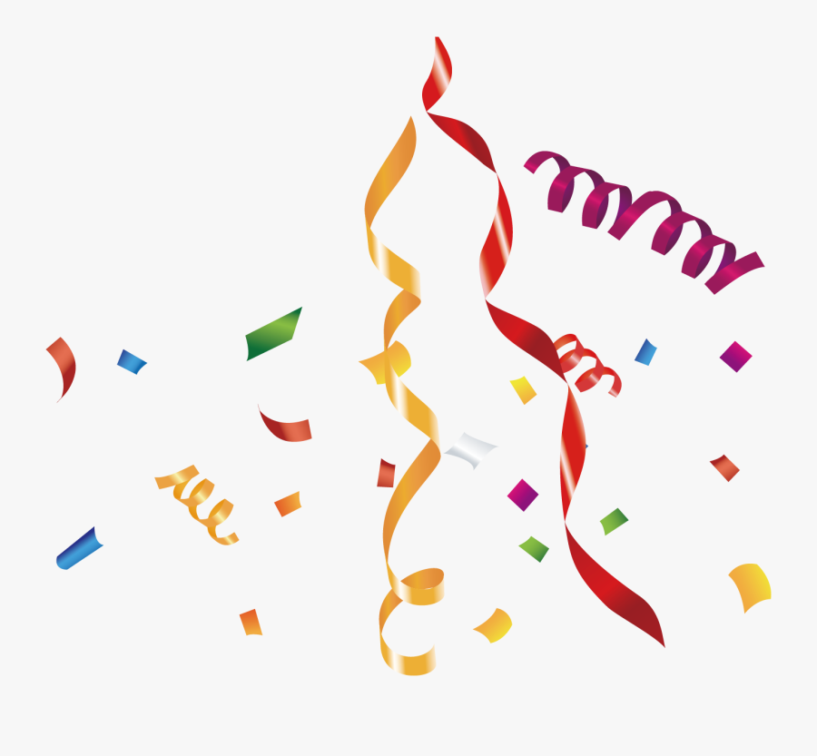 Ribbon Clip Art - Celebration Clipart Ribbons, Transparent Clipart