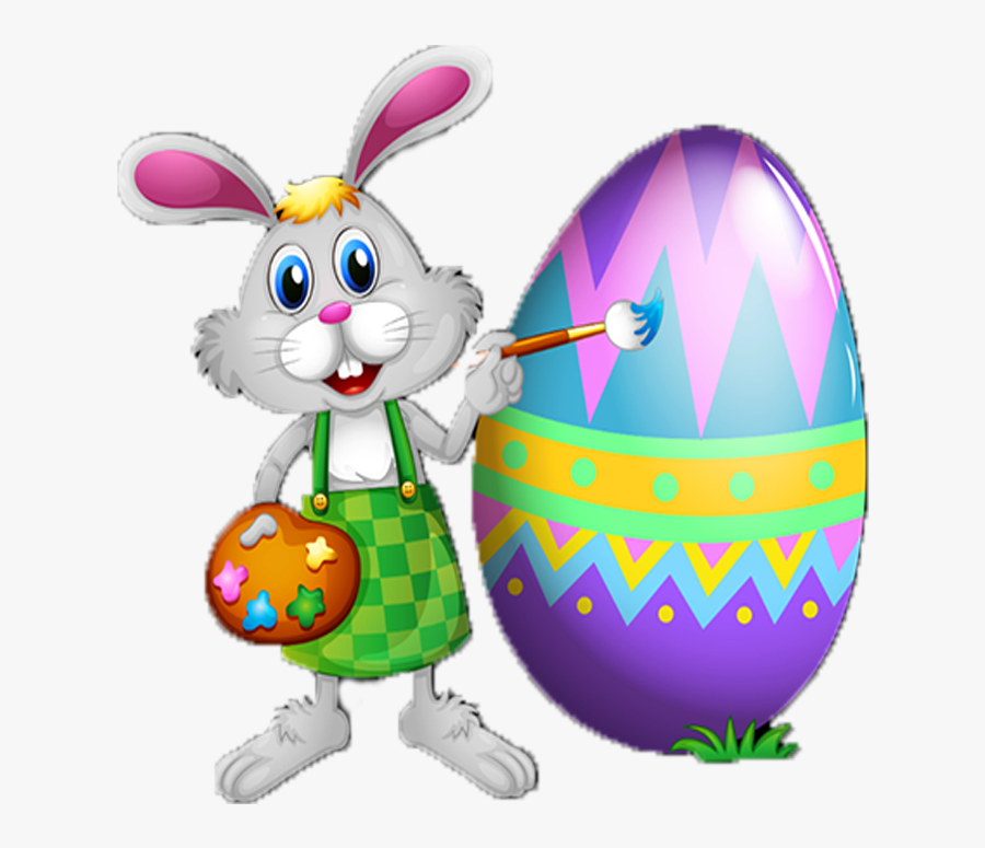 Network Graphics Easter Bunny Portable Png Free Photo - Cartoon Easter Easter Bunny, Transparent Clipart
