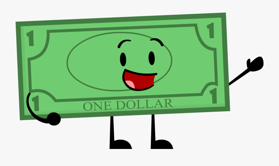 Vector Library Download Image Pose Png Cool - Cartoon 1 Dollar Bill, Transparent Clipart