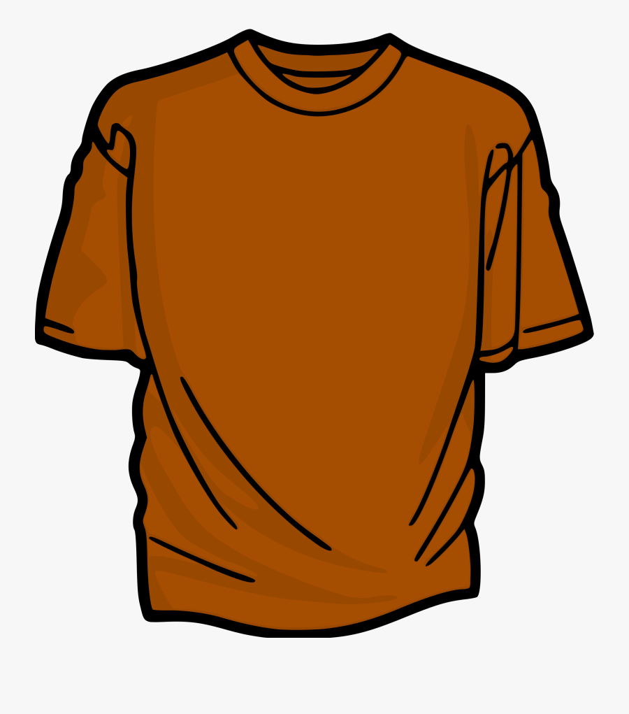 Orange T-shirt - Orange T Shirt Clipart, Transparent Clipart