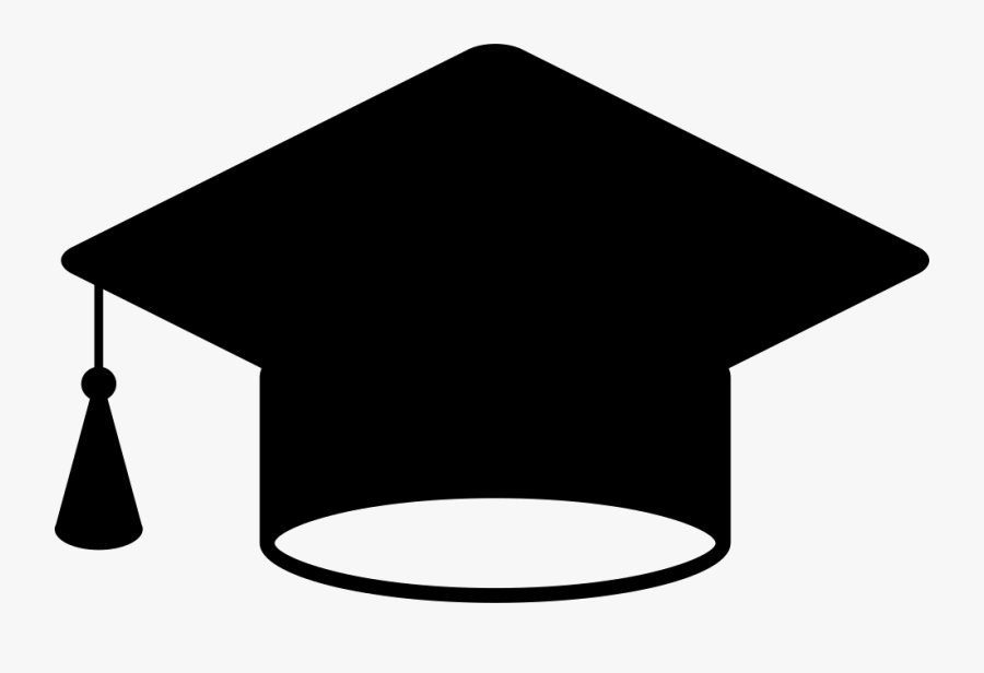 Clip Art Graduation Hat Svg - Transparent Background Grad Cap Clipart, Transparent Clipart