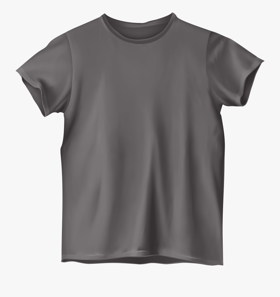 Grey T Shirt Png Clip Art - Shirt, Transparent Clipart
