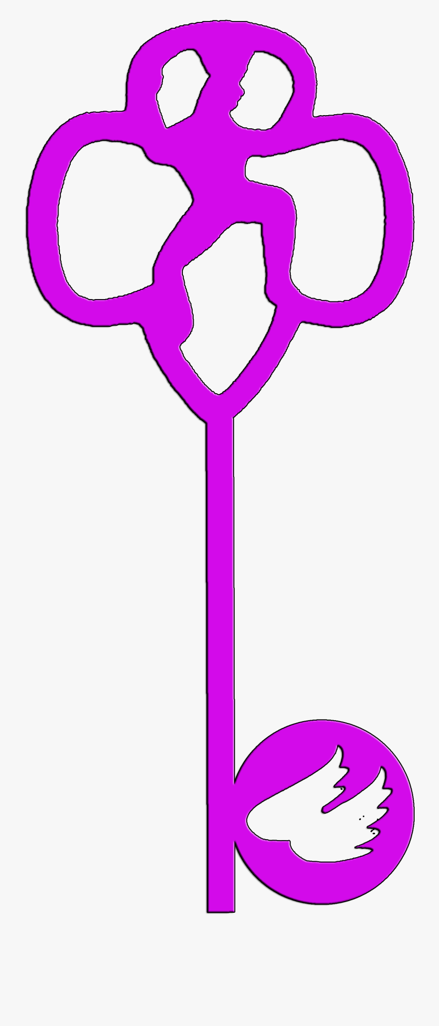 Brownie Quest Action Key - Girl Scout Brownie Emblem, Transparent Clipart