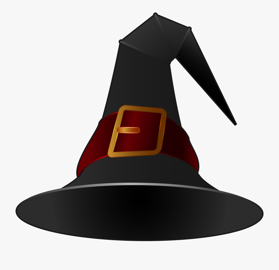Black Witch Hat Png Clipart Image - Chapeau Sorciere Png, Transparent Clipart