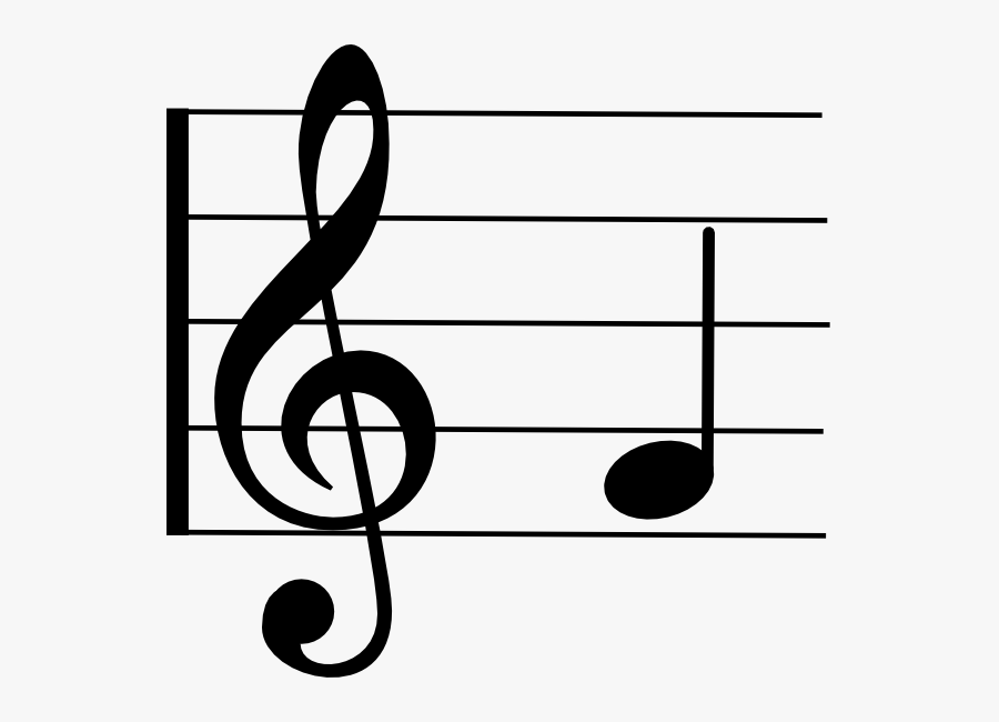 Key Of F Svg Clip Arts - Music Notes, Transparent Clipart