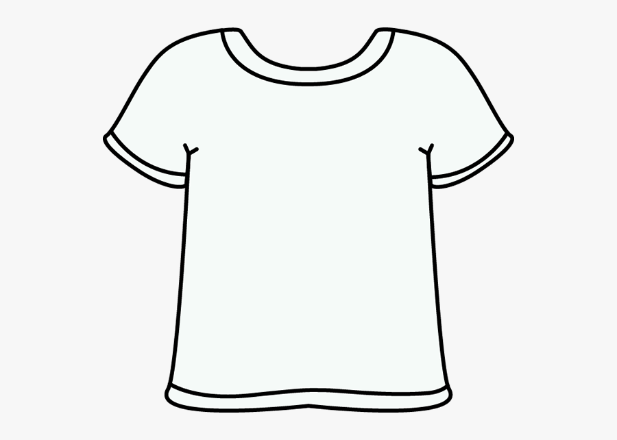T Shirt Blank Tshirt Clip Art Image - Transparent Background Transparent White Shirt Clipart, Transparent Clipart
