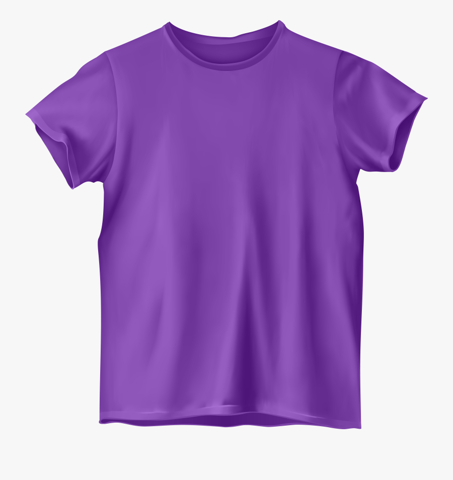 Purple T Shirt Png Clip Art - T Shirt Clipart, Transparent Clipart
