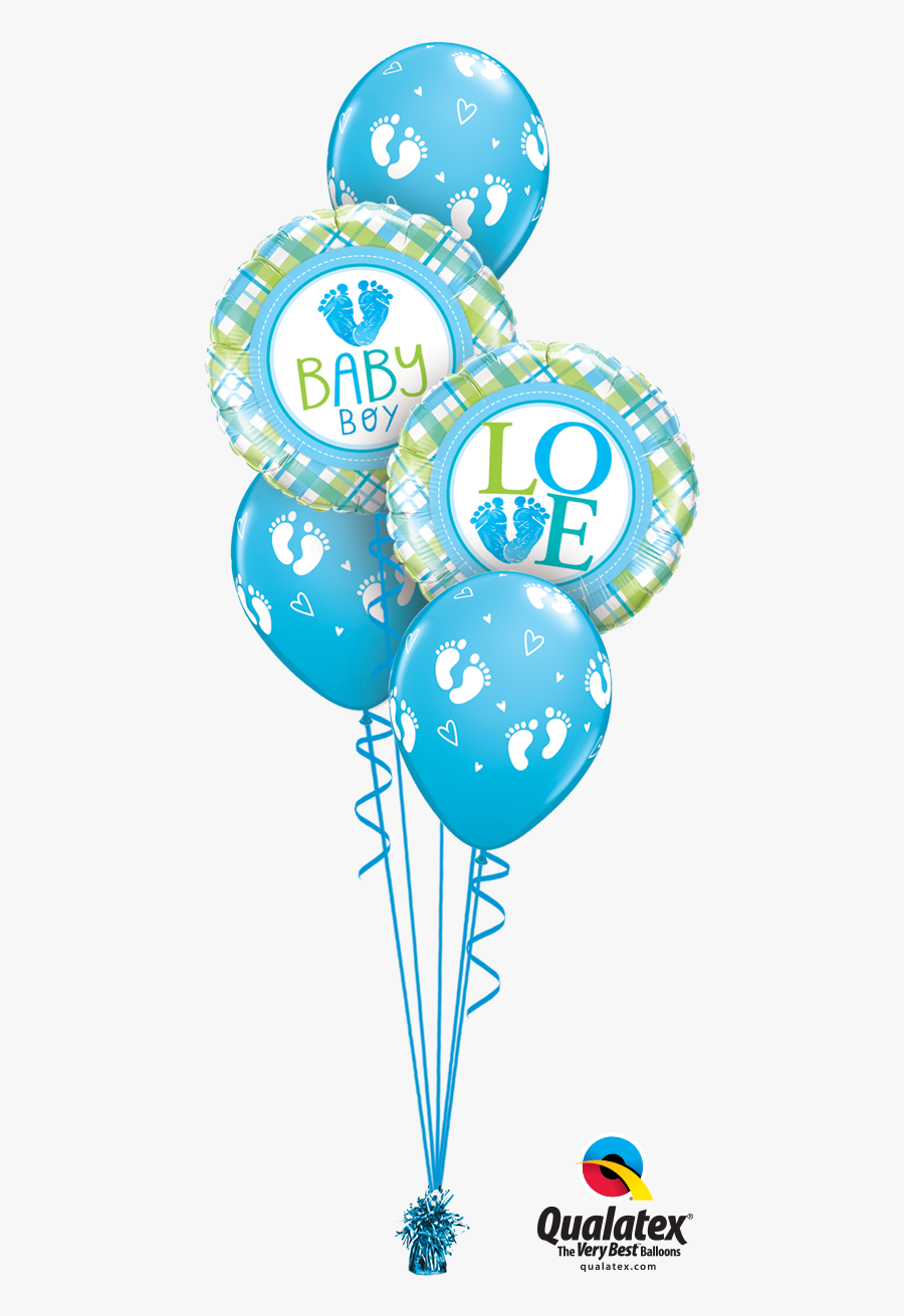 Baby Feet Balloons Png, Transparent Clipart