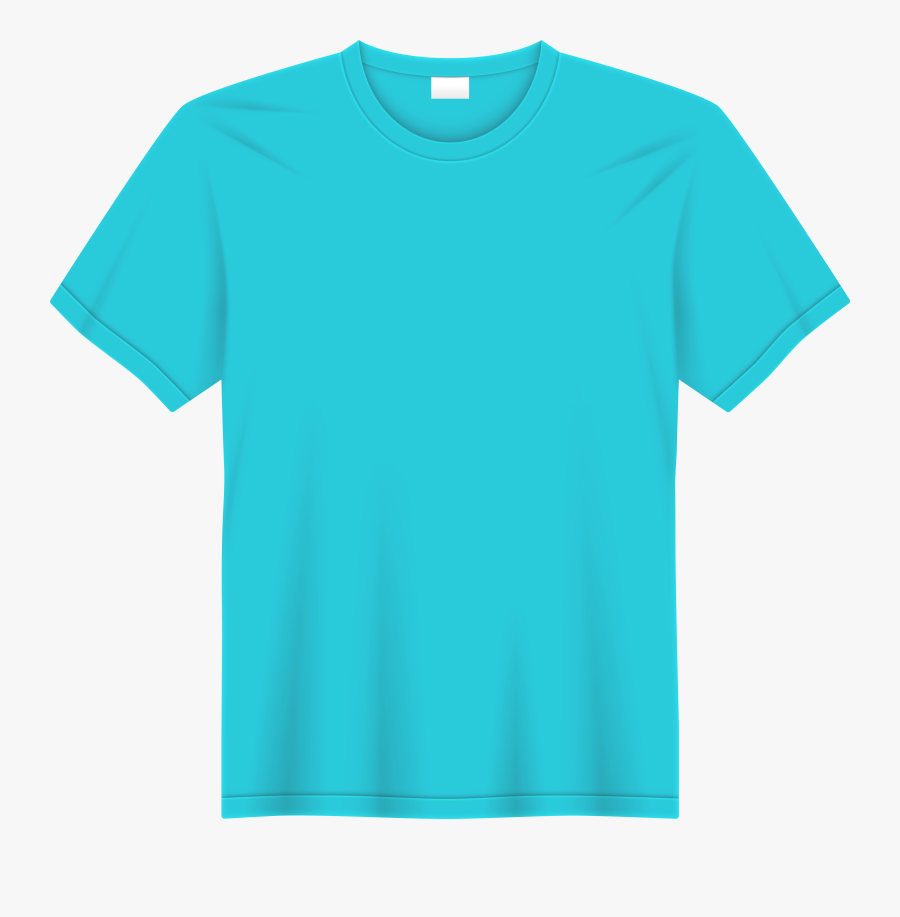 Sky Blue T Shirt Png Clip Art, Transparent Clipart