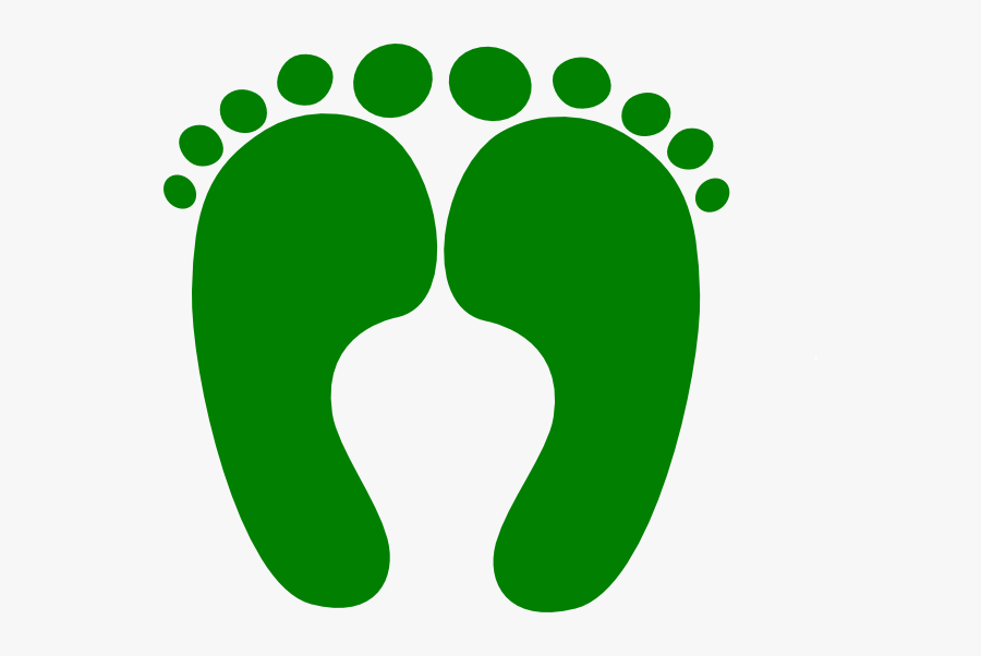 Dark Green Happy Feet Clip Art At Clker - Feet Clipart, Transparent Clipart