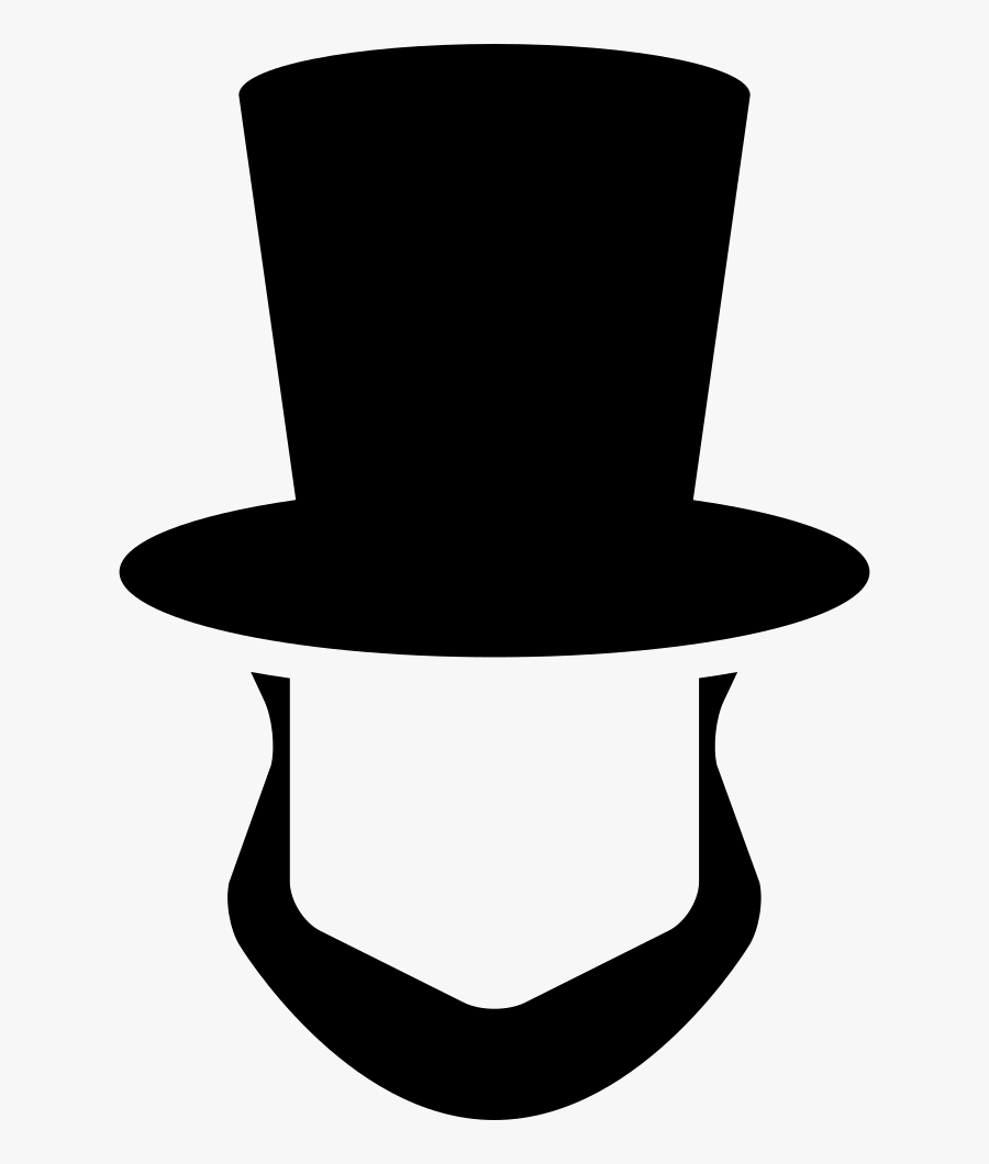 Png File Svg - Abraham Lincoln Hat Cartoon, Transparent Clipart