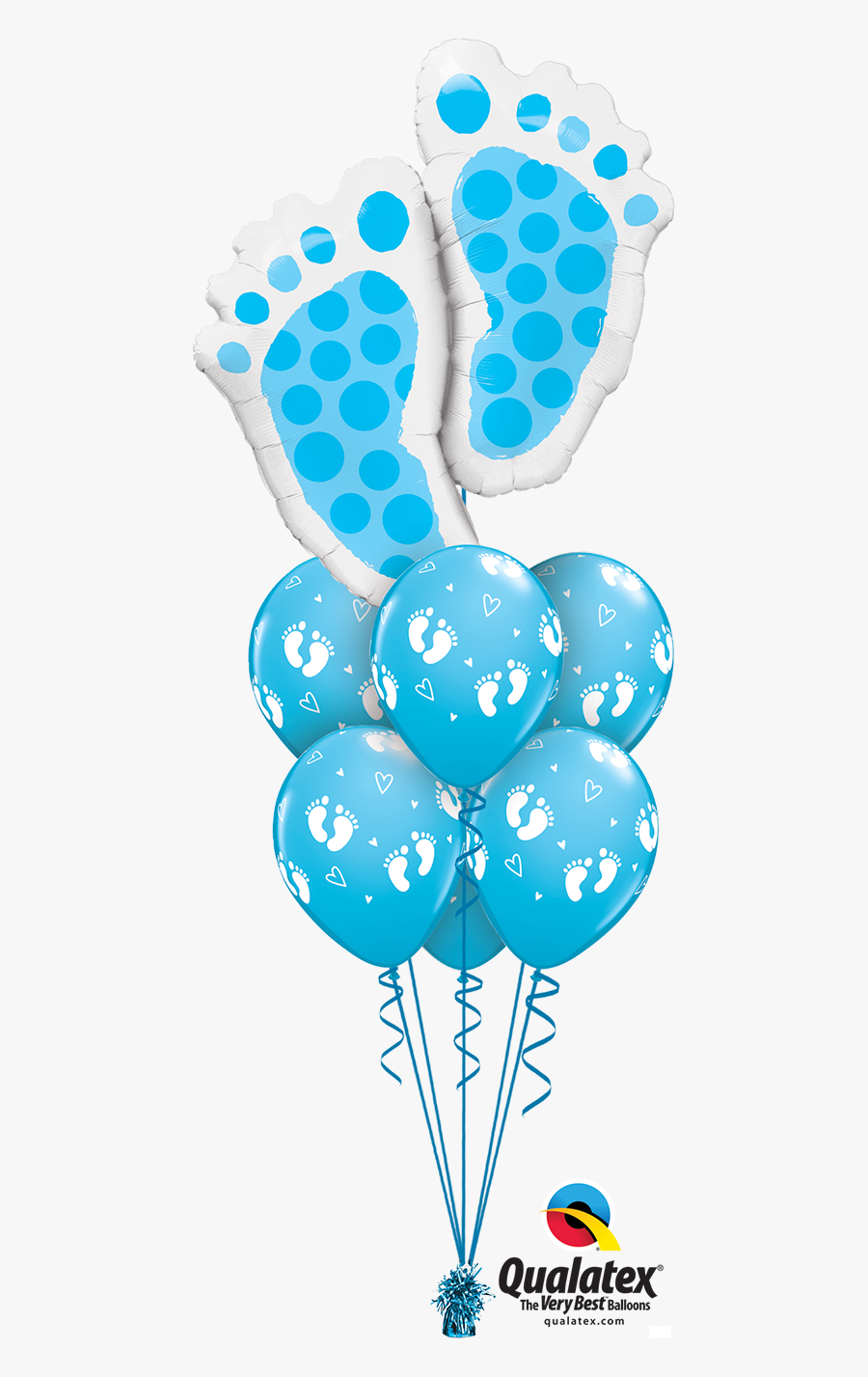 Feet Balloons, Transparent Clipart