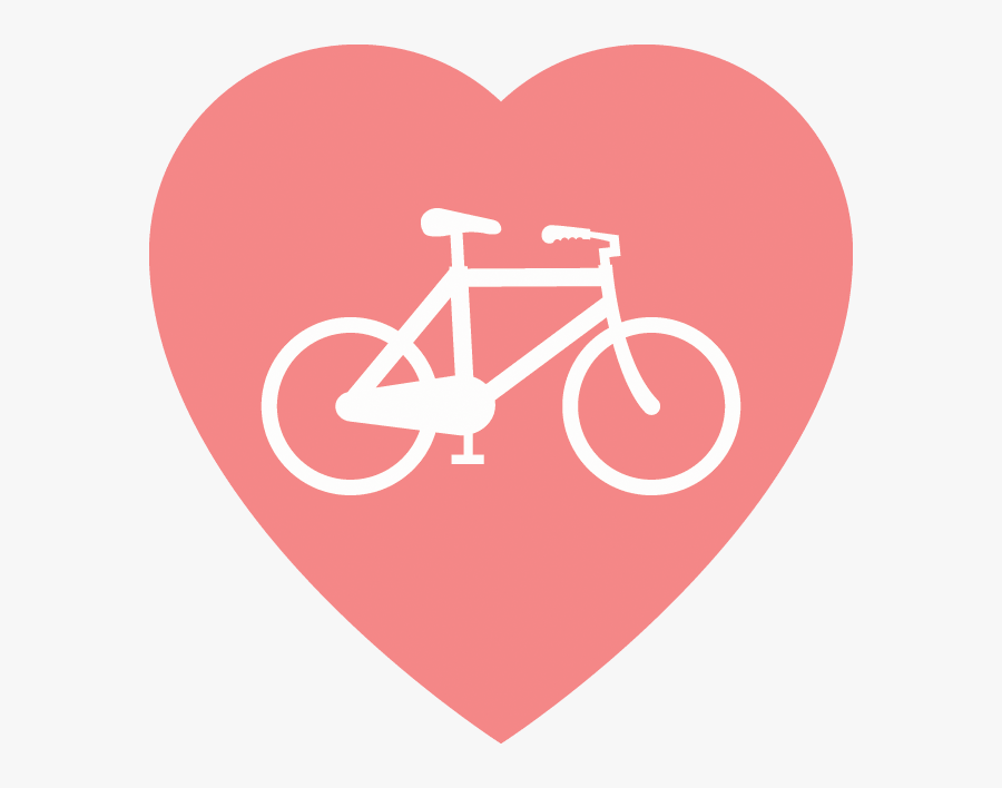 Bicycle Love Clipart, Transparent Clipart