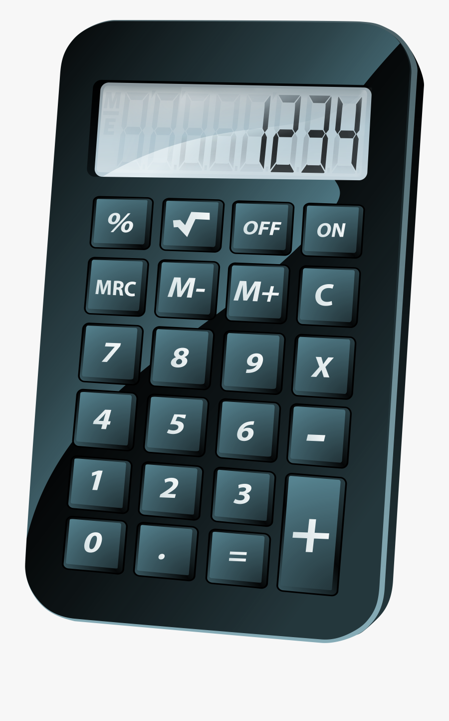 Calculator Png Clip Art - Cartoon Calculator, Transparent Clipart