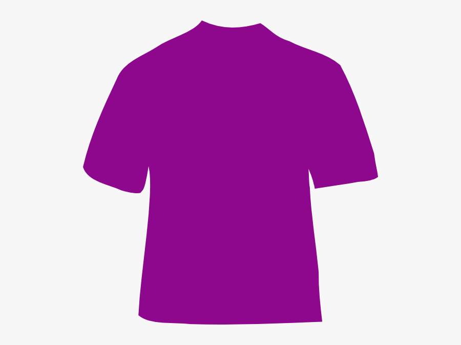 Purple T Clip Art - Royal Blue Shirt Clipart, Transparent Clipart
