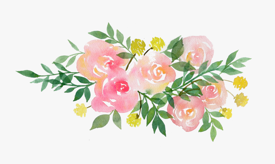 Clip Art Flower Garland Graphic - Flower Wedding Vector Png, Transparent Clipart