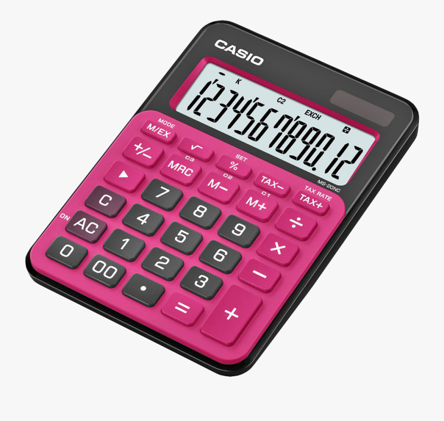 Calculator Png Transparent Images Free Download Clipart - Casio Ms 20, Transparent Clipart