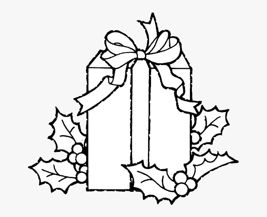 Clip Art Presents Freeuse Stock Techflourish - Christmas Gift Clipart Black And White, Transparent Clipart