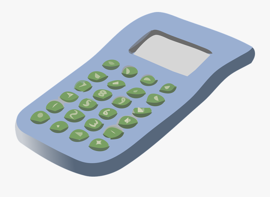 Numeric Keypad,office Equipment,calculator - Calculator Clip Art, Transparent Clipart