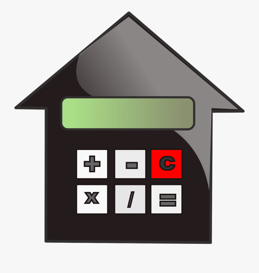 Mortgage Calculator Png Clip Arts - Mortgage Calculator Logo, Transparent Clipart