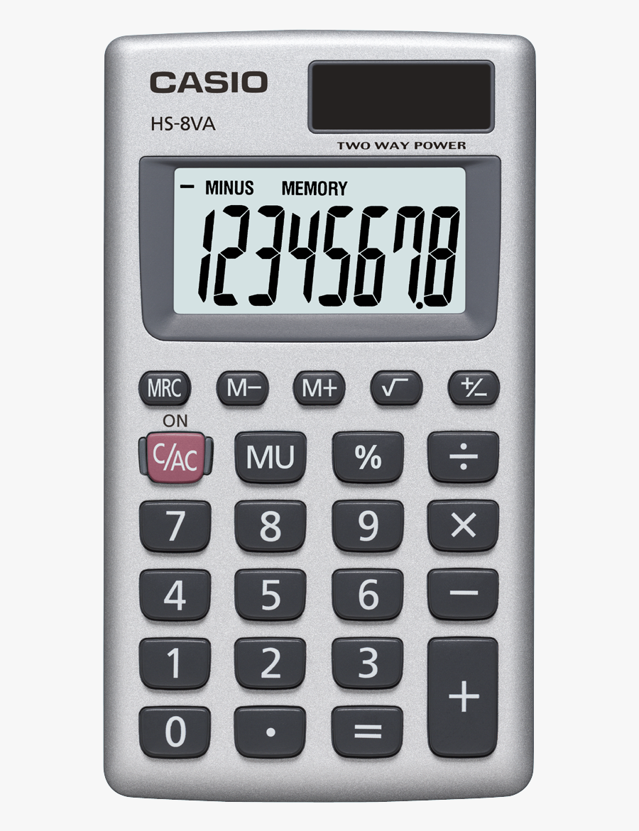 Calculator Png Clipart - Casio Pocket Calculator India, Transparent Clipart