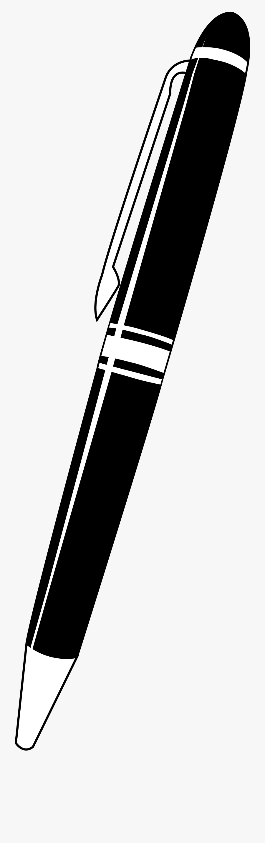 28 Collection Of Pen Clipart Black And White Png - Black And White Pen, Transparent Clipart