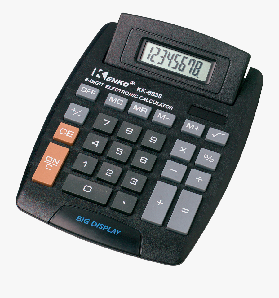 Calculator Png Image - Calculating Money, Transparent Clipart