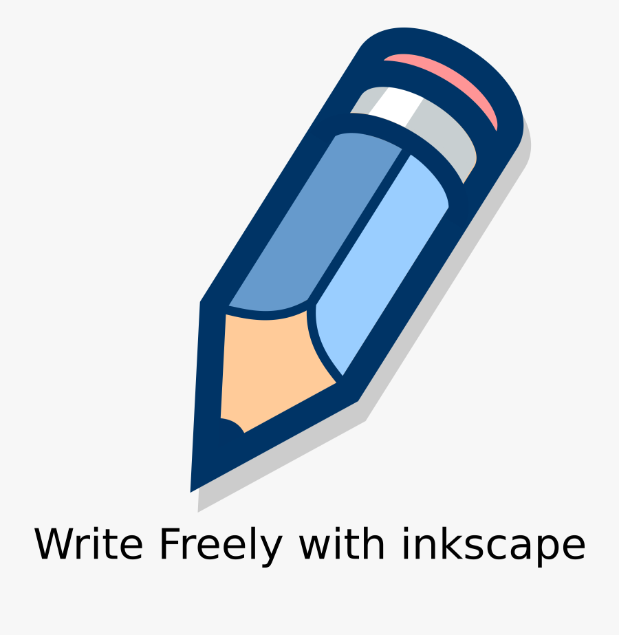 Transparent Pencil Clip Art Png - Black And White Transparent Pencil Clipart, Transparent Clipart