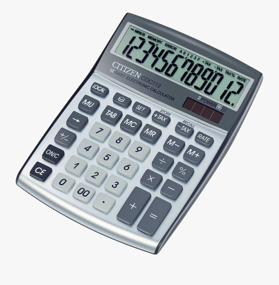 Калькулятор Пнг, Transparent Clipart