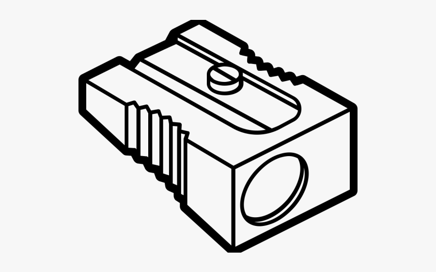 Sharpener Clipart Black And White, Transparent Clipart