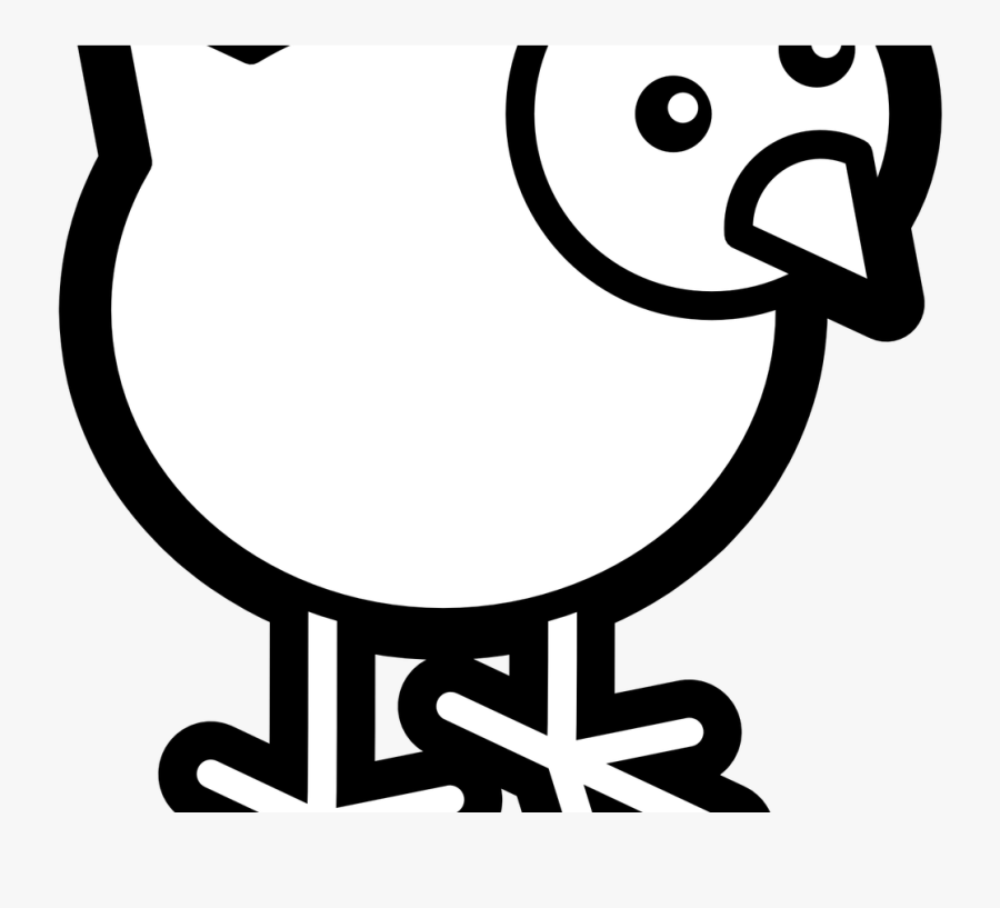 Transparent Pencil Clipart Black And White - Pollitos Para Dibujar Faciles, Transparent Clipart