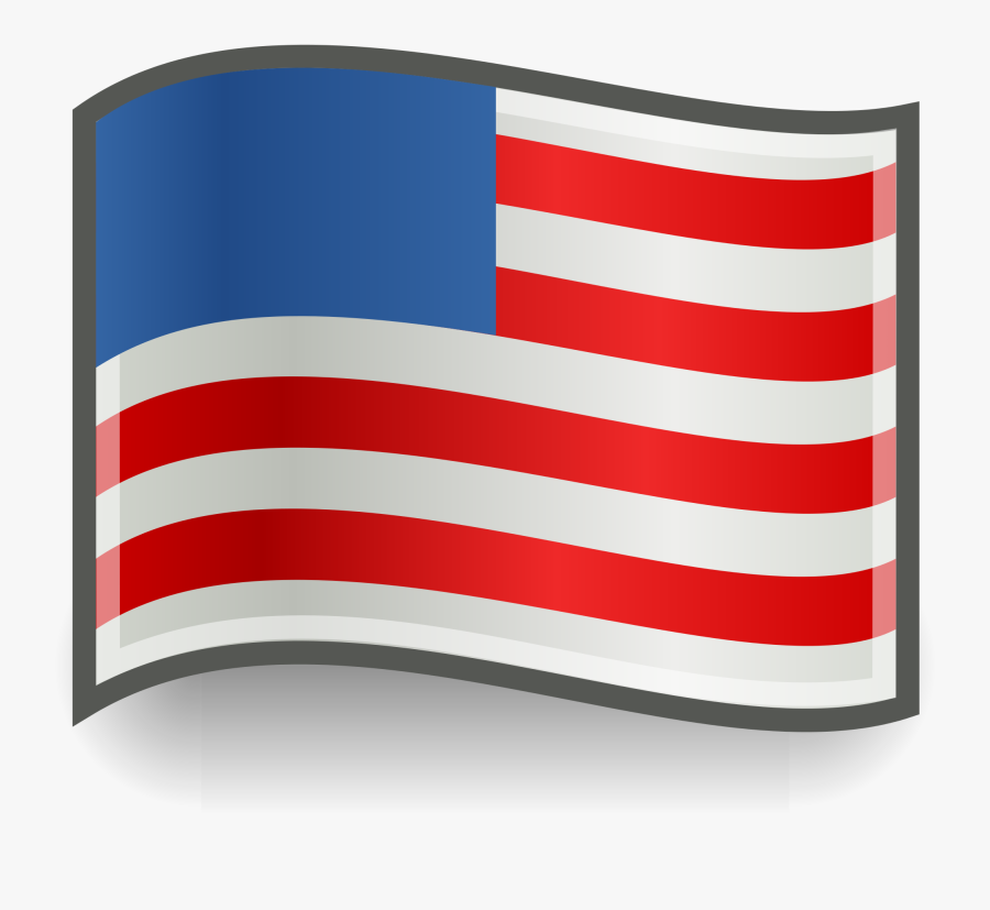 File Us Flag Icon Wikimedia Commons Fileus - Icon, Transparent Clipart