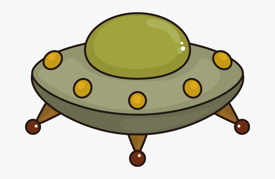 Transparent Ufo Clipart - Cartoon Ufo No Background, Transparent Clipart