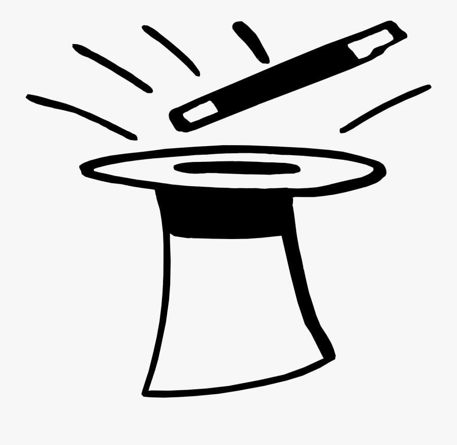 Clip Art Magical Pencil In Color - Magic Clipart Black And White, Transparent Clipart